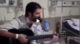 اولین ویدئو از حمید هیراد روی تخت بیمارستان