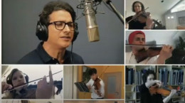 اجرای همایون شجریان با خواننده زن لبنانی