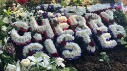 فیلم مراسم خاکسپاری گلچهره خلیلی در لندن