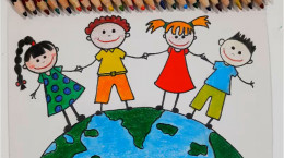 آموزش نقاشی به کودکان | این قسمت نقاشی روز کودک