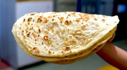 طرز تهیه نان چپه تابه (نان چپاتی)