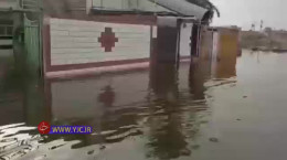 فیلم شرایط بحرانی مناطق آب گرفته خوزستان