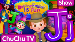 آموزش الفبای انگلیسی با شعر به کودکان این قسمت حرف J