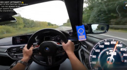 تست سرعت و شتاب از BMW M5