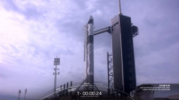 آزمایش فضاپیمای غول پیکر SpaceX توسط ناسا