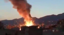 فیلم صدای انفجار در تهران از نما دورتر