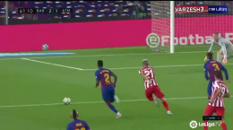 خلاصه بازی بارسلونا 2 - 2 اتلتیکومادرید