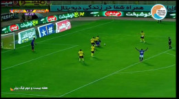 خلاصه بازی سپاهان 2-0 گل گهر لیگ برتر ایران