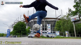 کلیپ آموزش فوتبال: 5 حرکت فوتبال فریستایلی خفن برای تازه کارها