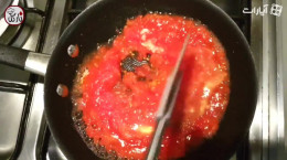 طرز تهیه شامی کته خوشمزه با سس گوجه