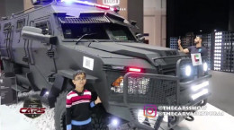 رونمایی از خودرو های ضد گلوله و ارتشی در نمایشگاه موتور شوی دبی