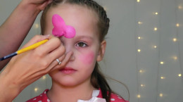 آموزش نقاشی صورت (مینی ماوس) دخترانه