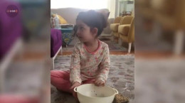 فیلمی از گندم دختر زنده یاد آزاده نامداری