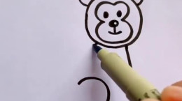 آموزش نقاشی با اعداد میمون