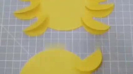 کلیپ ساخت کاردستی خرچنگ با کاغذ رنگی