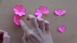 فیلم ساخت کاردستی گل رز با کاغذ رنگی