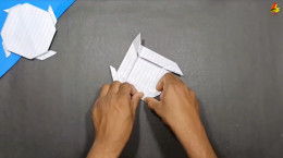 ساخت بومرنگ ساده با کاغذ