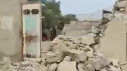 تخریب ۸۰ درصدی زلزله هرمزگان روستای سایه خوش بندر خمیر