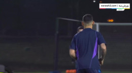 فیلم تمرینات آماده سازی تیم ملی آرژانتین برای بازی با کرواسی