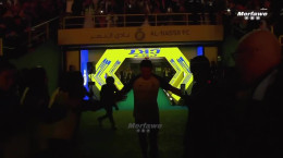فیلم لحظه ورود کریستیانو رونالدو به ورزشگاه اختصاصی النصر عربستان