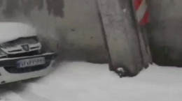 فیلم تصادف در روز برف ایران