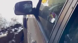ویدیوی از لحظات بعد از سیل در جاده چالوس