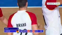 خلاصه بازی والیبال ایران و آلمان امروز ۱۴۰۲