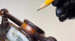 کلیپ جالب انواع مداد تراش در ۱۰۰ سال پیش