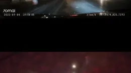 فیلم لایی کشیدن و تصادف پژو پارس شوتی با خودرو ال ۹۰