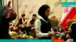 فیلم پذیرایی از کریستیانو رونالدو و تیم النصر با چای در فرودگاه تهران