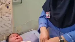 فیلم تولد سنگین وزن ترین نوزاد ایرانی