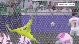 گل دوم ایران به قطر توسط جهانبخش با ضربه پنالتی