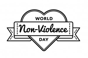 ۲ اکتبر(۱۰مهرماه) روز تولد گاندی مصادف با روز جهانی بدون خشونت