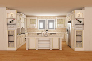مدل کابینت آشپزخانه جدید mdf بسیار زیبا و لاکچری (3)