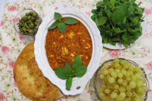 طرز تهیه میرزا قاسمی به روش شمالی