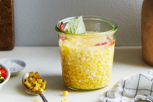 ترشی ذرت طرز تهیه 3 مدل ترشی ذرت در منزل عکس