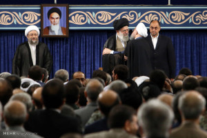 تصاویر مراسم تنفیذ حکم دوازدهمین دوره‌ی ریاست جمهوری اسلامی ایران
