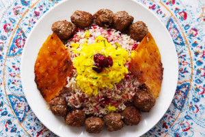 طرز تهیه قنبر پلو شیرازی اصل و سنتی