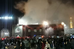 علت آتش سوزی در حرم امام رضا مشخص شد !