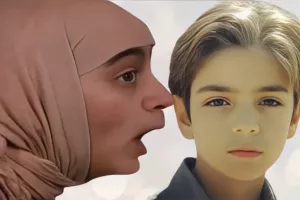 تیپ دامادی عیسی بازیگر خردسال ”خواب و بیدار” با چهره ای کاملا مردانه !