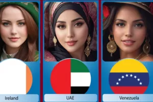مظهر زیبایی در زنان ایرانی و کشورهای دیگر !