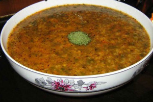 آموزش پخت آش شیله عدس غذای محلی استان آذربایجان شرقی