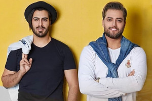 خواننده ماکان بند با موهای بلوند و بلند زنانه!