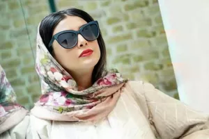 مدل مانتوهای جذاب و خاص آزاده صمدی بازیگر خوش پوش ایرانی !!