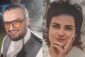 دو نفره های جذاب و عاشقانه از بازیگر ستایش در کنار همسرش !!