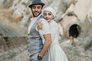 جدیدترین عکس های دو نفره ی پسر و عروس فاطمه گودرزی