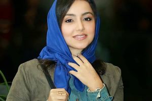 استایل متفاوت نازنین بیاتی در پشت صحنه ی یک فیلم !