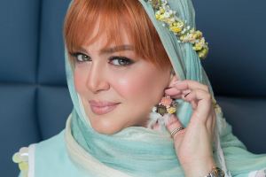 بهاره رهنما در پشت صحنه سریال گیسو ( عاشقانه 2 )