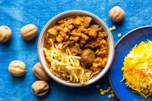روش طبخ خورش قیمه با مرغ و بدون گوشت قرمز