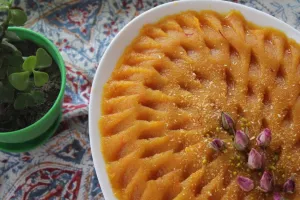 دستور تهیه حلوا قبیت خوزستانی با سفیده تخم مرغ